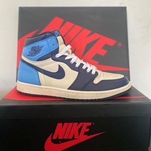 JORDAN 1 UNC HIGH OG OBSIDIAN/BLUE